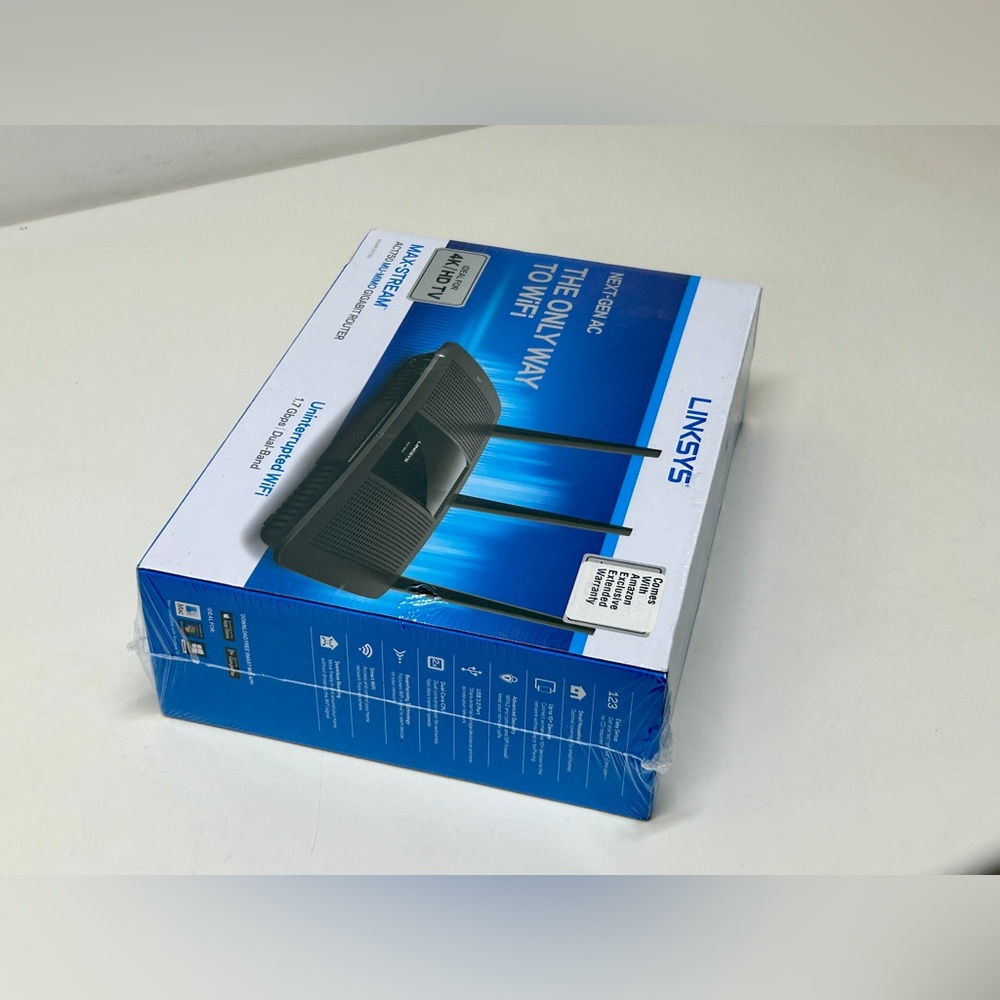 Linksys Max-Stream AC1750 Dual-Band Wi-Fi 5 Router (EA7200) Brand New in Box